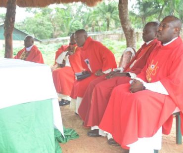 EUCHARISTIC CELEBRATION & FEEDING OF 107 WIDOWS