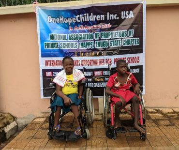 OneHopeChildren's Outreach to those with disability